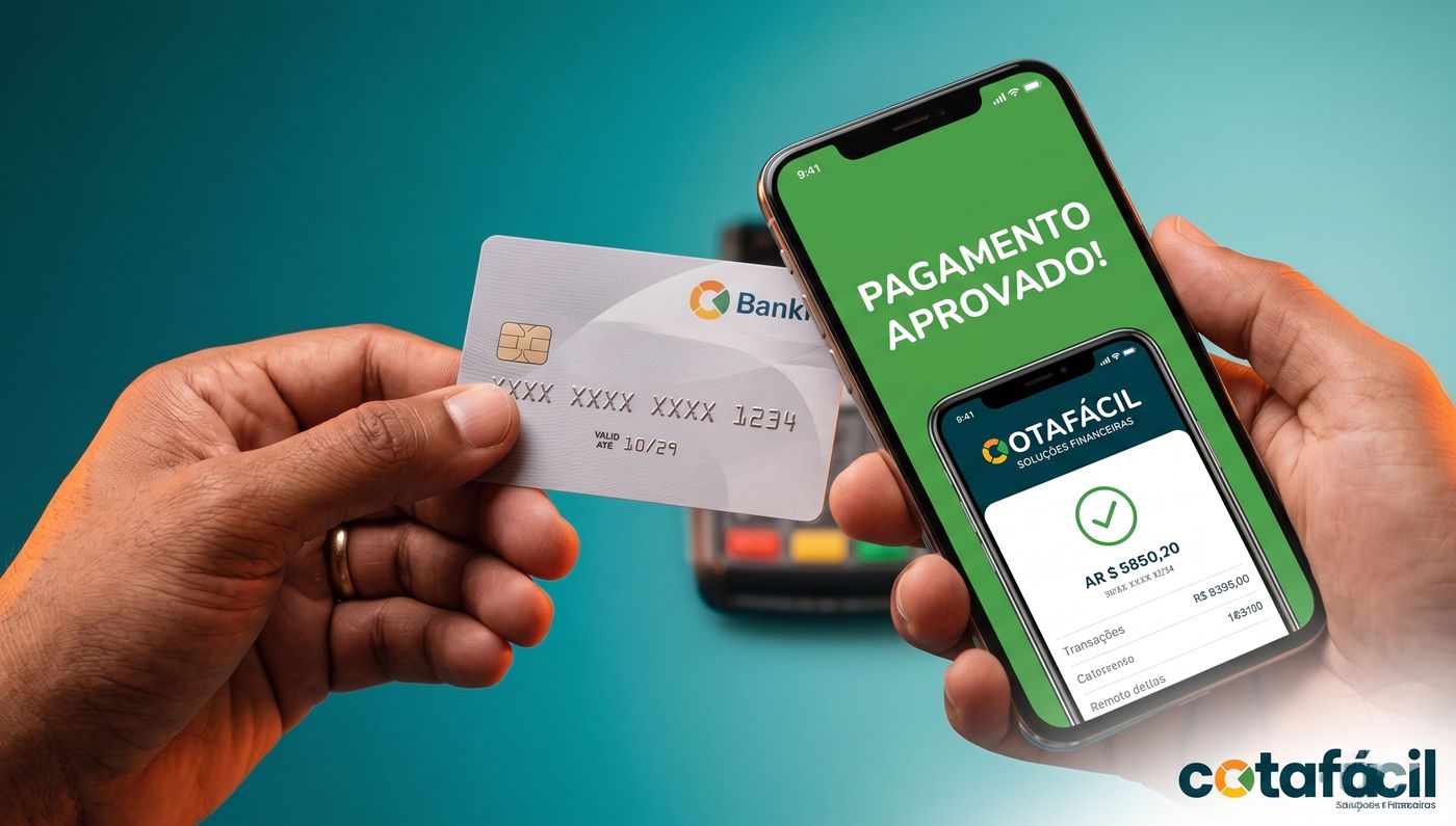 Empréstimo no cartão aprovado